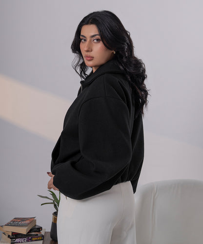The Sculpted Bomber - Midnight Black