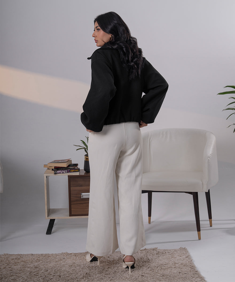 The Sculpted Bomber - Midnight Black