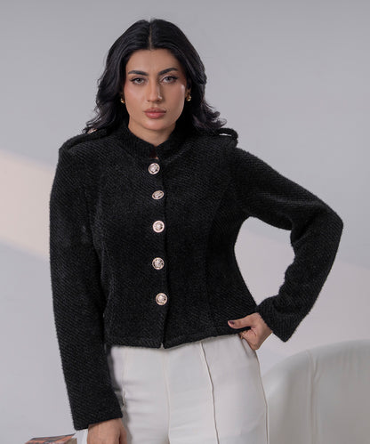 The Heritage Officer Knit (Noir)