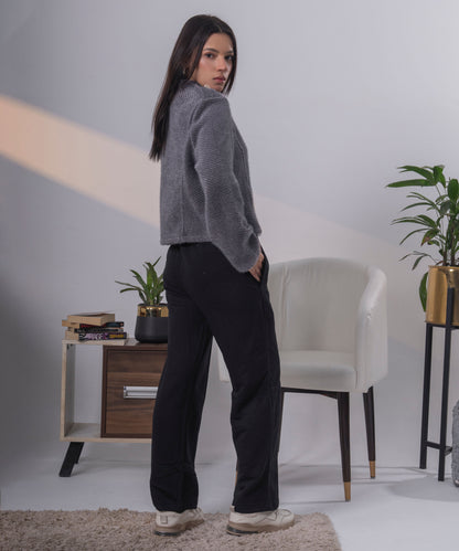 The Heritage Officer Knit (Charcoal)