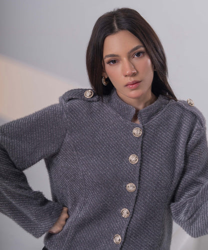 The Heritage Officer Knit (Charcoal)