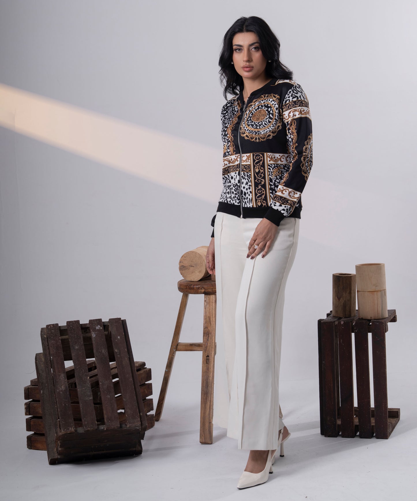 The Baroque Leopard Bomber