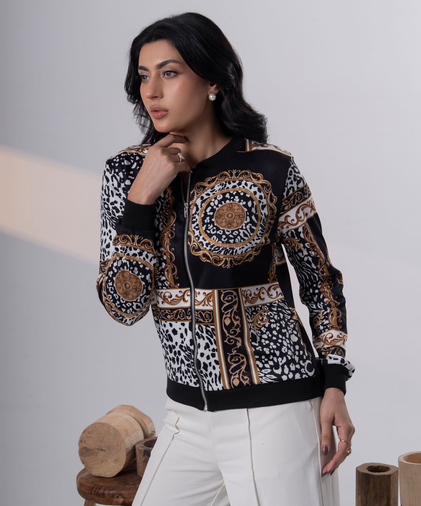 The Baroque Leopard Bomber