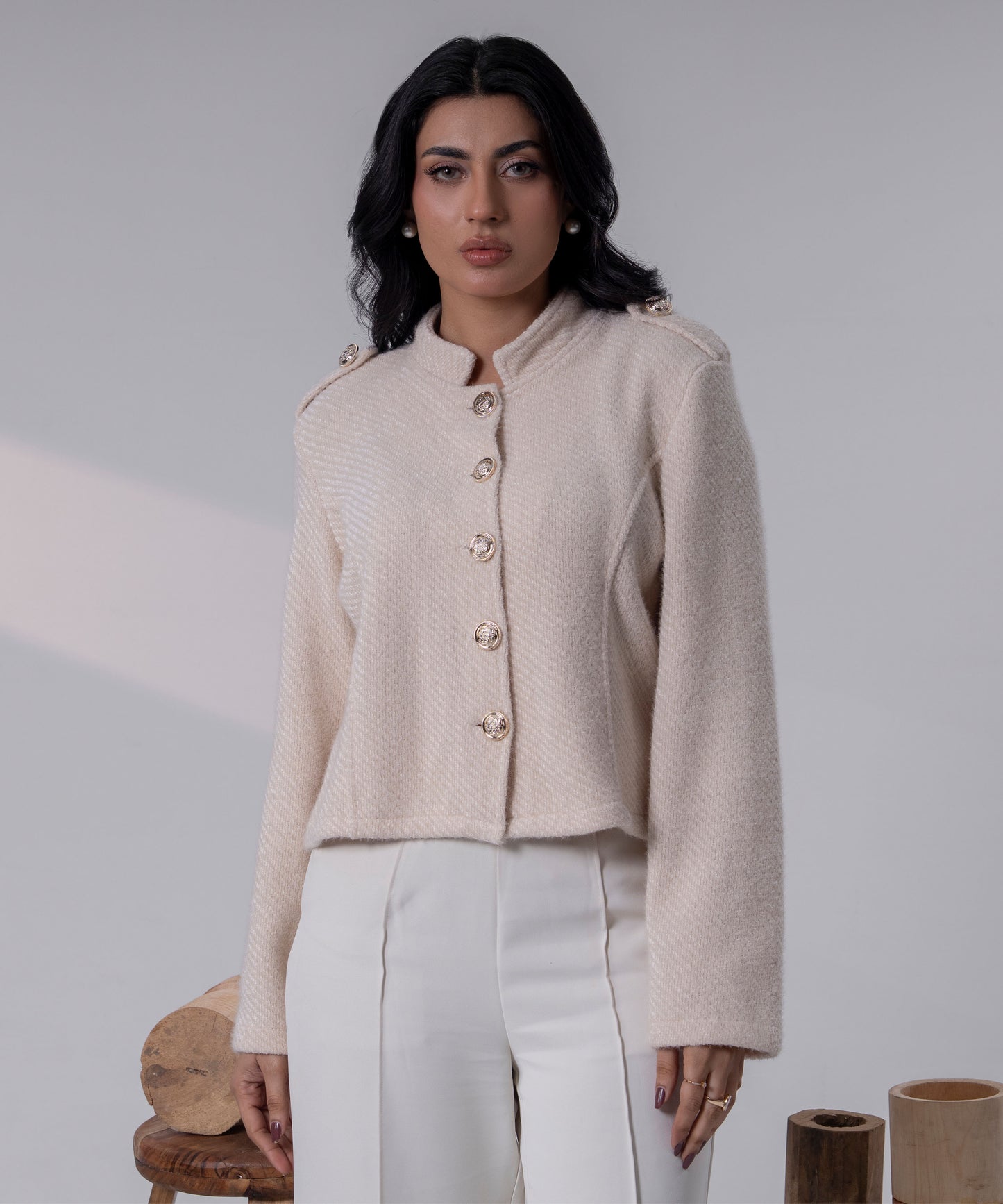 The Heritage Officer Knit (Ivory)