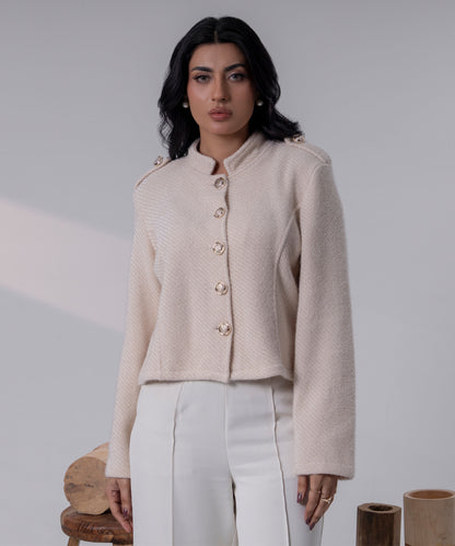The Heritage Officer Knit (Ivory)