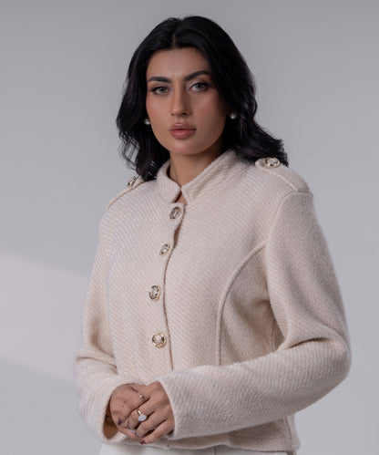 The Heritage Officer Knit (Ivory)