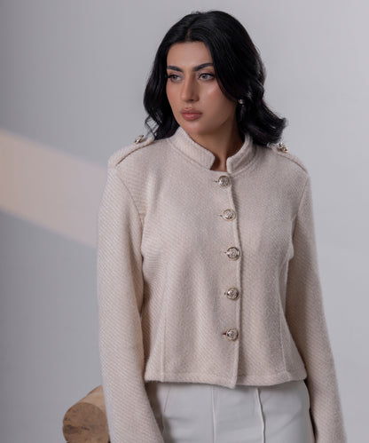 The Heritage Officer Knit (Ivory)