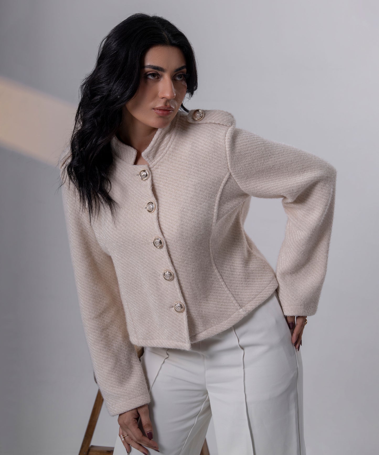 The Heritage Officer Knit (Ivory)