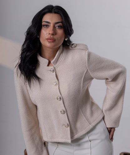 The Heritage Officer Knit (Ivory)