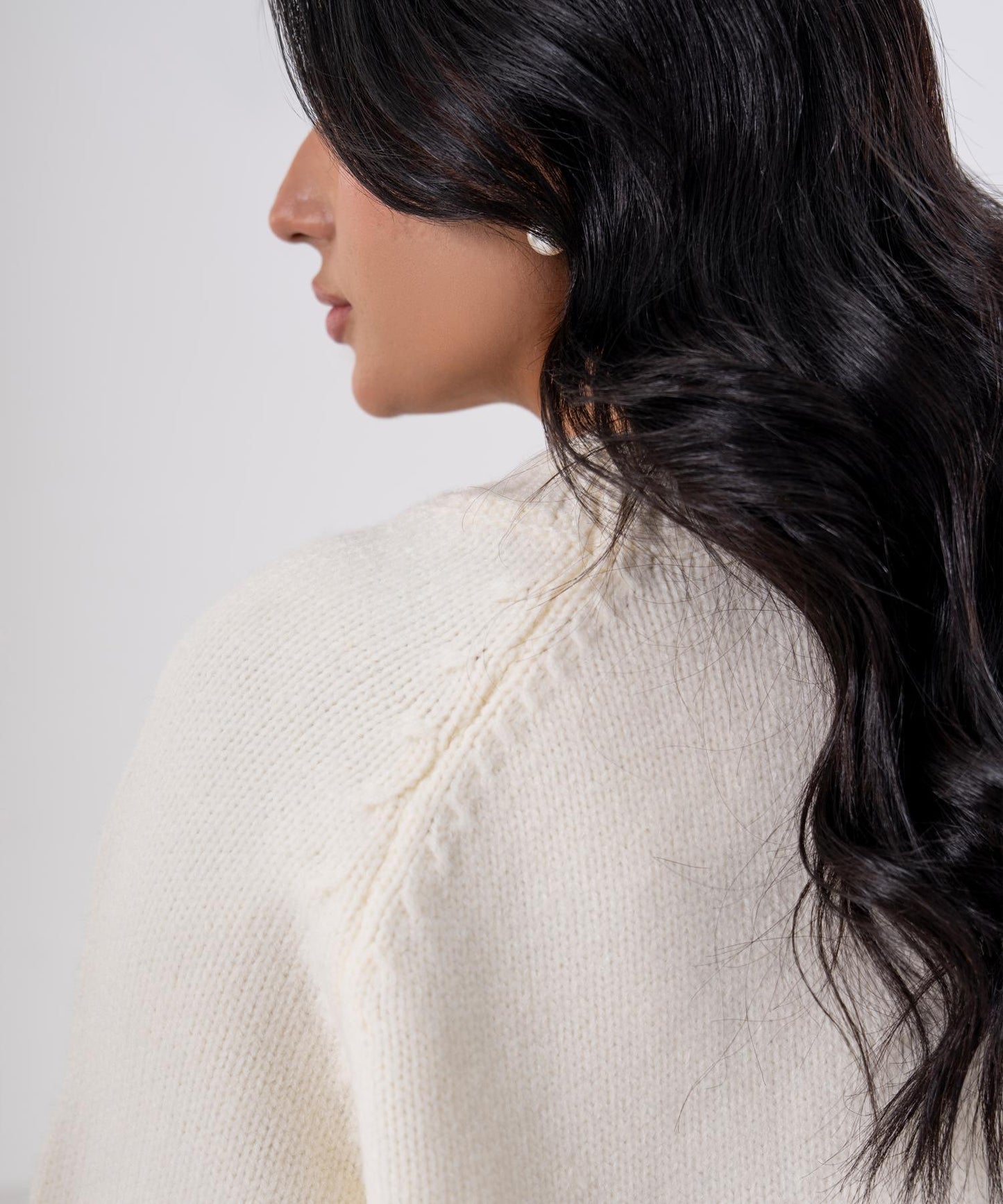 Playful Bunny Knit Sweater