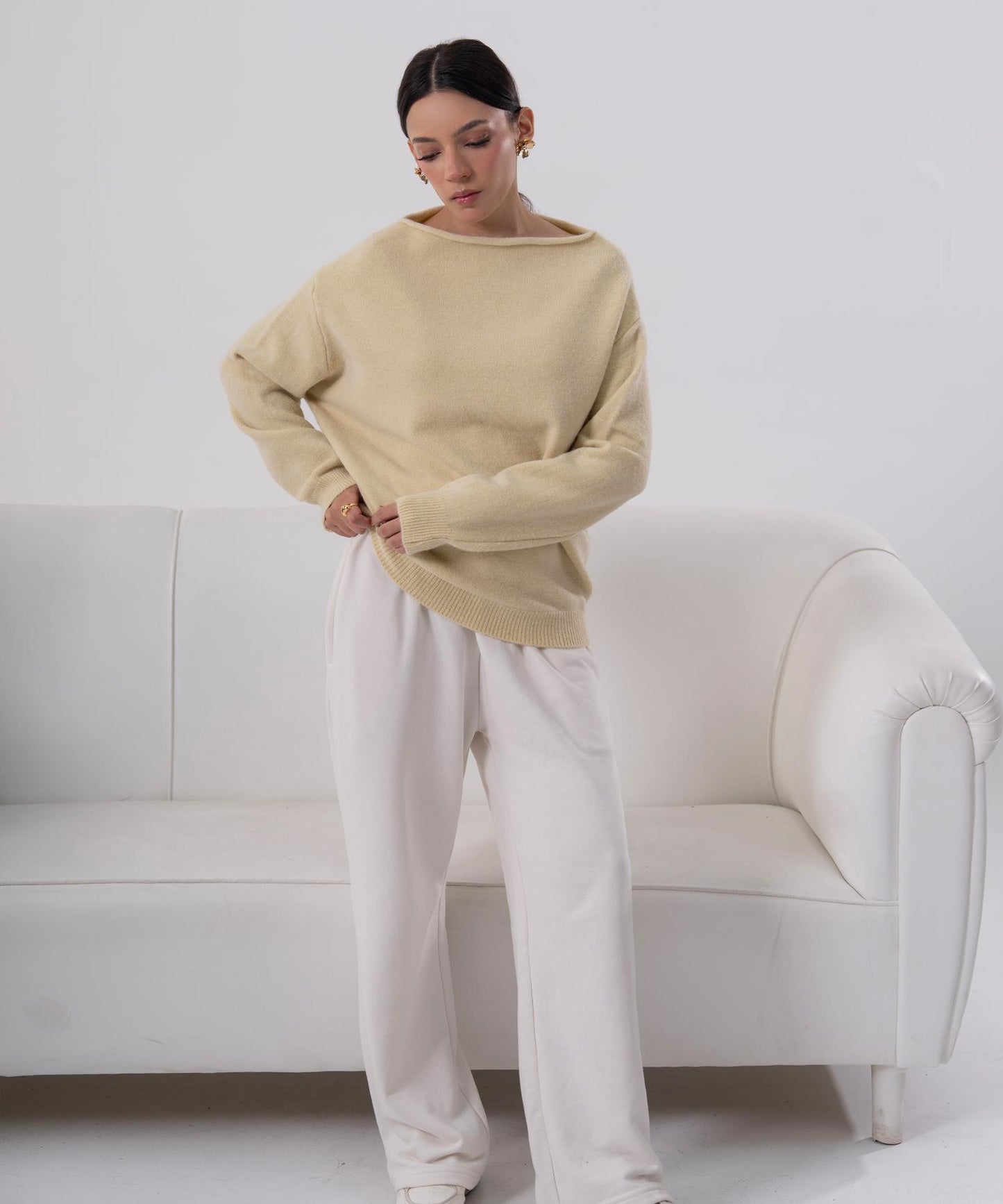Soft Knit Sleeveless Sweater