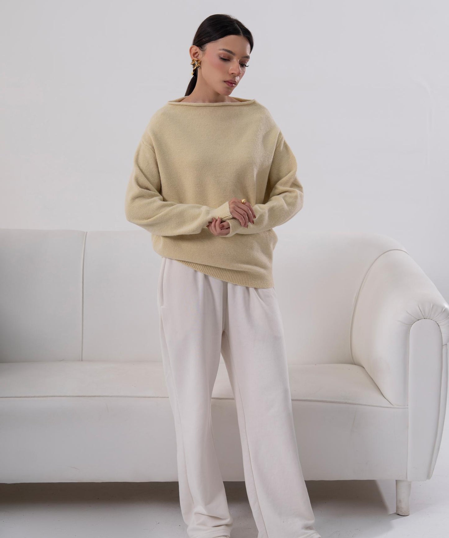 Soft Knit Sleeveless Sweater