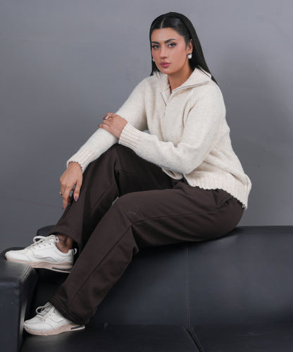 Shimmer KnitJacket (Ivory)