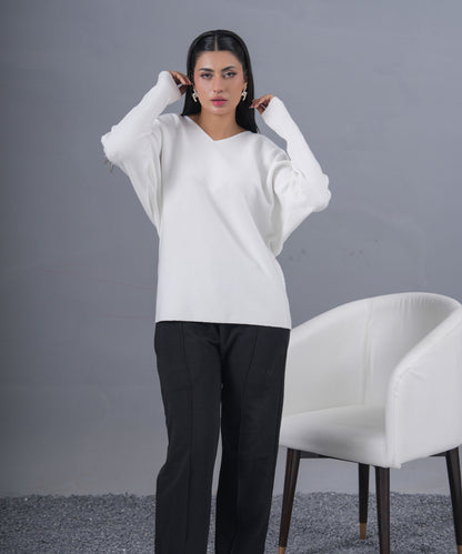 Crystal Bow Cape (Ivory)